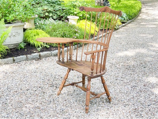 Antique Carved Windsor Chair 