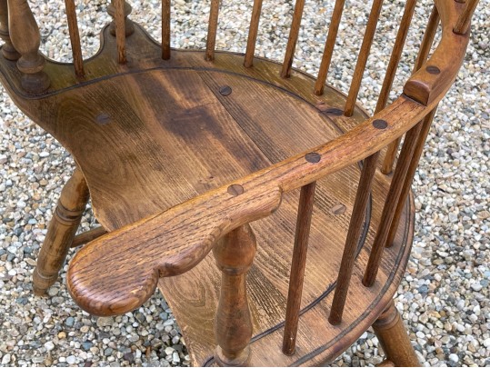 Antique Carved Windsor Chair 