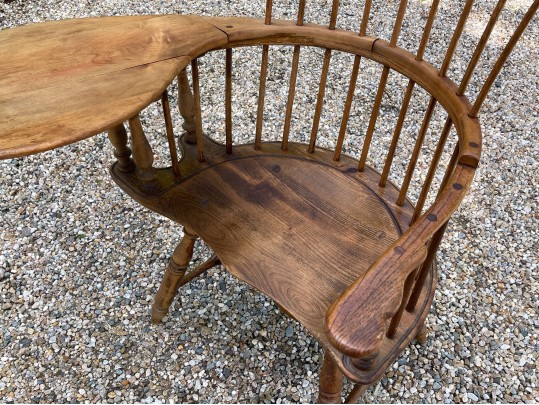 Antique Carved Windsor Chair 