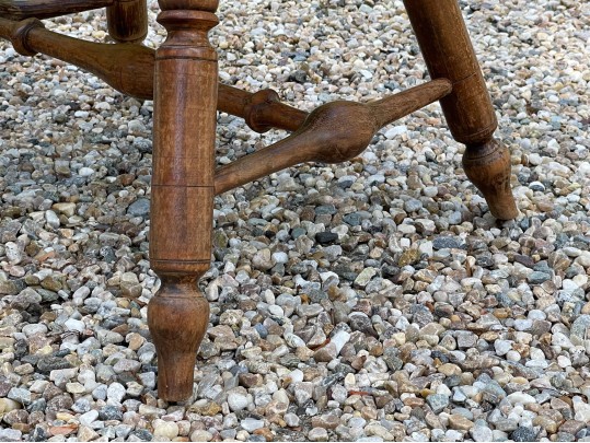 Antique Carved Windsor Chair 