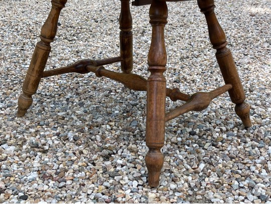 Antique Carved Windsor Chair 