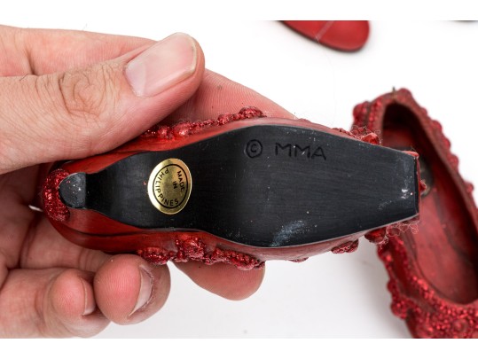 Collection Of MMA Miniature Reproduction Ladies Dress Shoe Ornaments 