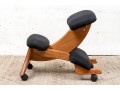 Mobile Woden Ergonomic Kneeling Chair