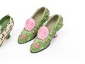 Collection Of MMA Miniature Reproduction Ladies Dress Shoe Ornaments 
