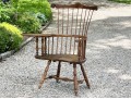 Antique Carved Windsor Chair 