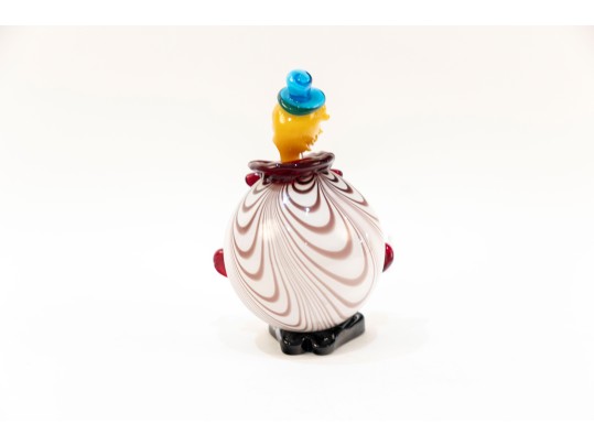 MURANO Glass Clown By Vetreria Pitau — Made In Venice, Italy