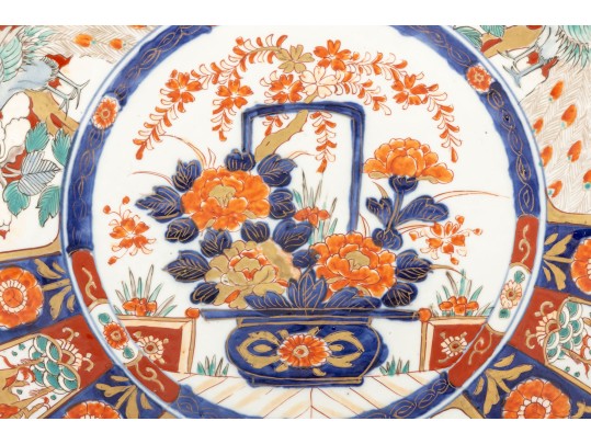 Large 19th Century Japanese Imari Charger