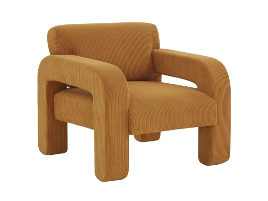 Petey Corduroy Accent Chair
