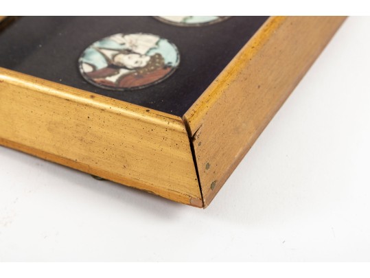 Hand-painted Miniature Royal Portraits, India, 19th Century