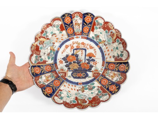 Large 19th Century Japanese Imari Charger