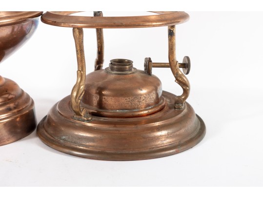 Joseph Heinrichs Antique Copper & Glass Coffee Maker