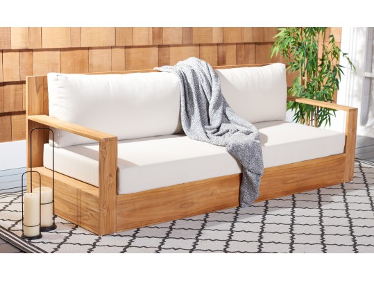Kauai Brazilian Teak Patio Sofa
