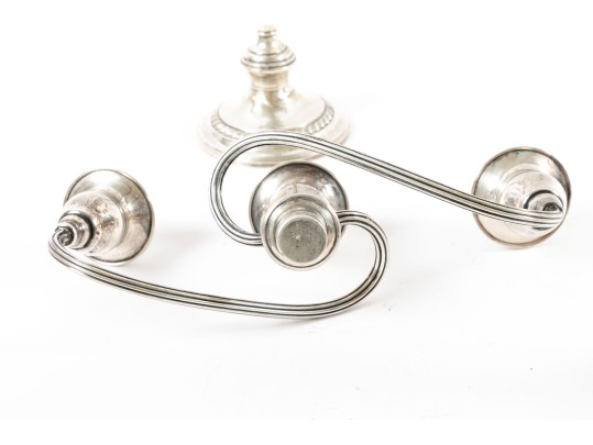 Pair Of Gorham Antique US Sterling Silver Candelabras