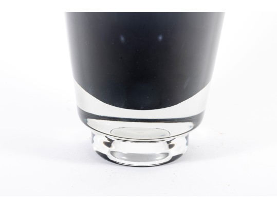 Signed Kaj Fanck Nuutajärvi Glass Vase