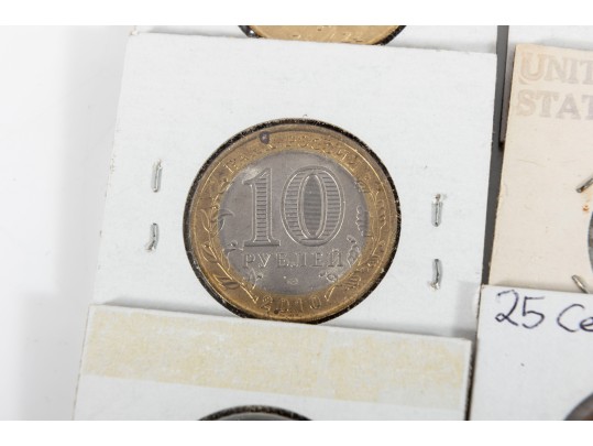 Lot Of Miscellaneous Coins 