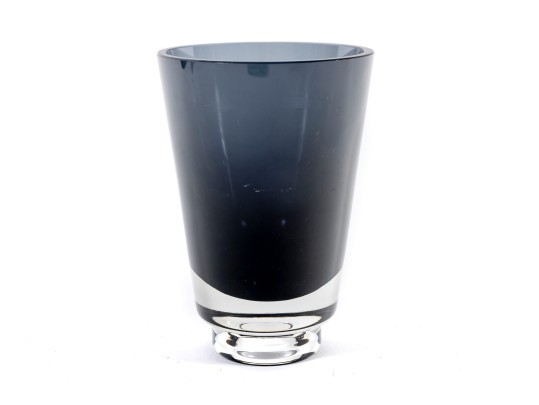 Signed Kaj Fanck Nuutajärvi Glass Vase