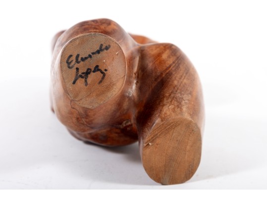 Epigmenio Lopez Mexican Wood Carved Folk Art