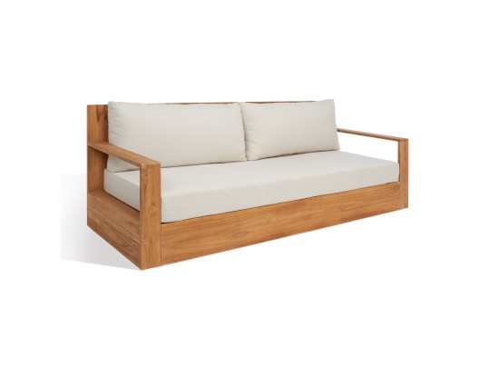 Kauai Brazilian Teak Patio Sofa