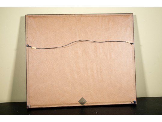 Early American Buildings Framed Cross Stitch Art