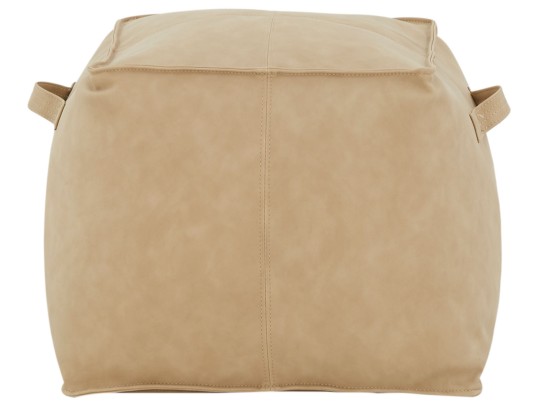 Pablo Vegan Leather Pouf