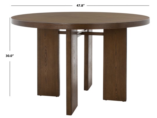 Calamaria Round Wood Dining Table