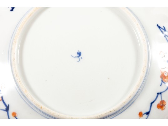 Mixed Antique Imari-Ware Fluted Chargers & Butter Pats