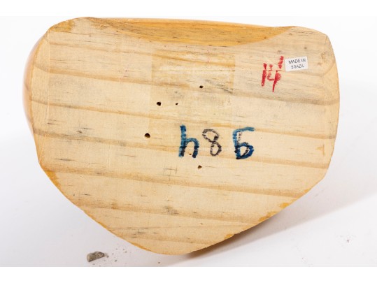 Blue Chalcedony Geode Slice Display