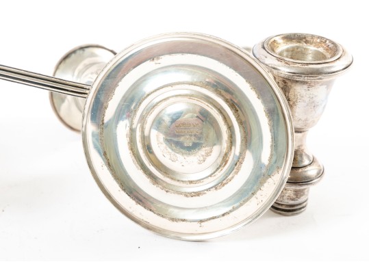 Pair Of Gorham Antique US Sterling Silver Candelabras