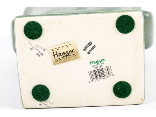 Royal Haeger Green Tulip Vase