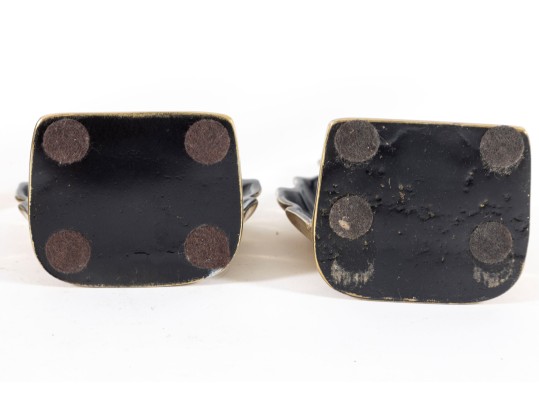 Vintage Virginia Metalcrafters Newport Brass Pineapple Bookends