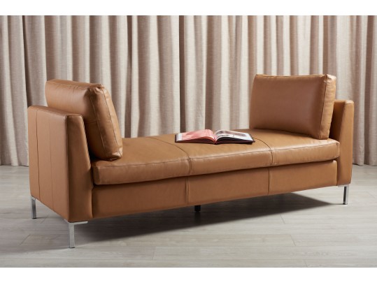 Tatianna Leather Bench