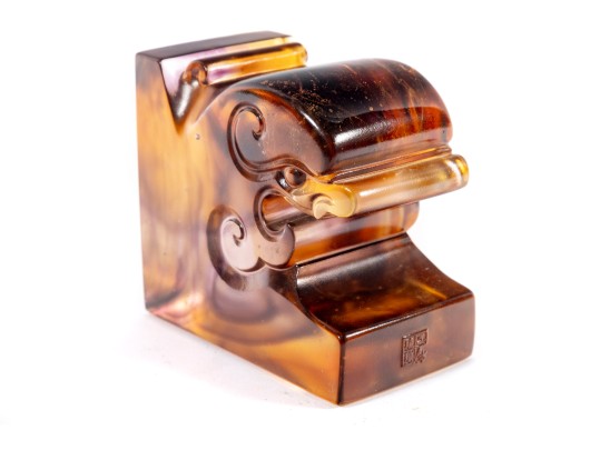 Liuligongfang Glass Studio Bookend