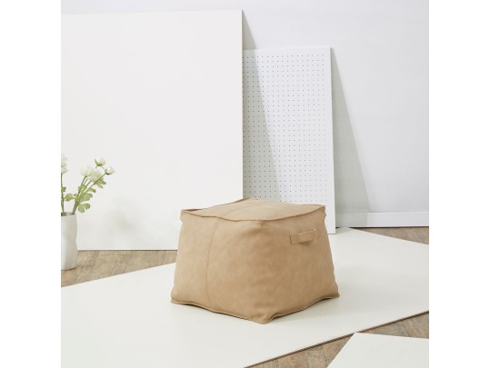 Pablo Vegan Leather Pouf