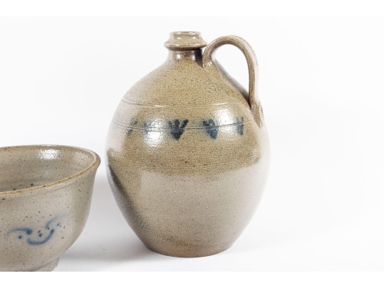 Jugtownware Salt Glazed Pottery Items