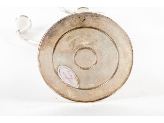 Pair Of International Weighted Sterling Silver Candelabras