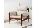 Blakeson Wood Frame Accent Chair