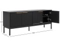Lylia 4 Door Media Stand
