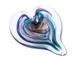 David Goldhagen Small Art Glass Heart Tray