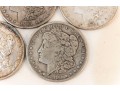Fifteen Morgan Silver Dollars (1881 - 1901)