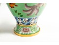 Pair Of Vintage Beijing, China Cloisonne Enamel Vases 