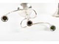 Pair Of International Weighted Sterling Silver Candelabras