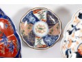 Mixed Antique Imari-Ware Fluted Chargers & Butter Pats