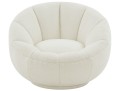 Evarose Boucle Swivel Chair