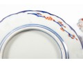 Mixed Antique Imari-Ware Fluted Chargers & Butter Pats