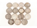 Fifteen Morgan Silver Dollars (1881 - 1901)