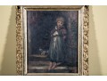 Small, Antique Oil On Board Old Masters Style Figural Painting