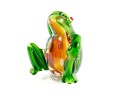 Ann Primrose Murano Collection Millefiori Glass Frog