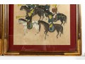 Vintage Chinese Royal Hunt Scene Paintings 