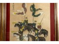 Vintage Chinese Royal Hunt Scene Paintings 