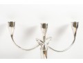 Pair Of International Weighted Sterling Silver Candelabras